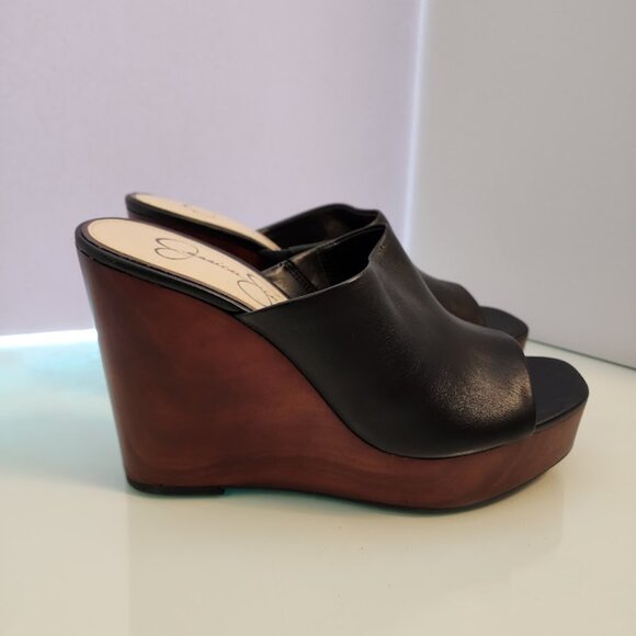 Jessica Simpson Wedge Mule Sandals - Picture 5 of 7